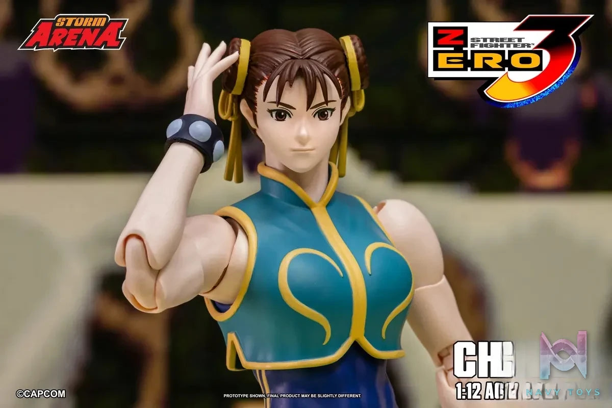 Storm Toys – STREET FIGHTER ZERO 3 CHUN LI 1/12 Action Figure SFSA06 (Licensed)