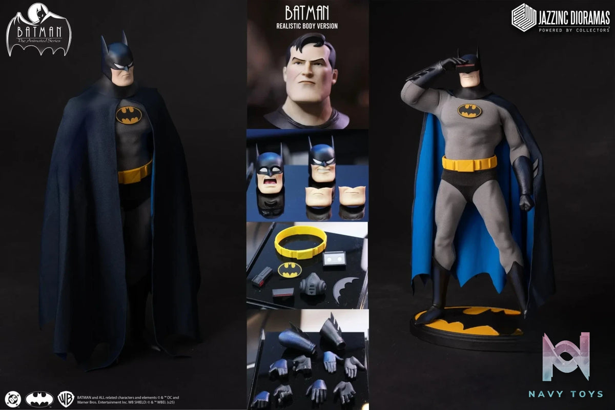 Jazzinc Dioramas Studio – Batman: The Animated Series (BTAS) 1/6 Scale Figure Realistic body version (Licensed)