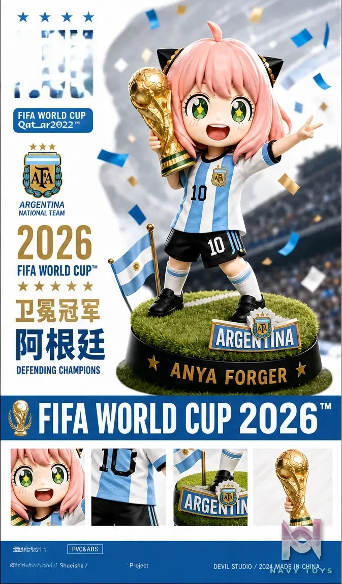 XUJI Studio – Anya Forger World Cup Version Spy × Family