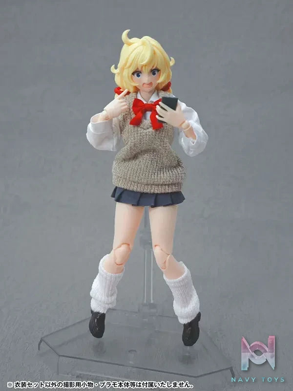 Alphamax – School Life Series Active Coordinate Ver. X Classical Coordinate Ver. X Loose Coordinate Ver. (DOLL ACCESSORY) (Licensed)