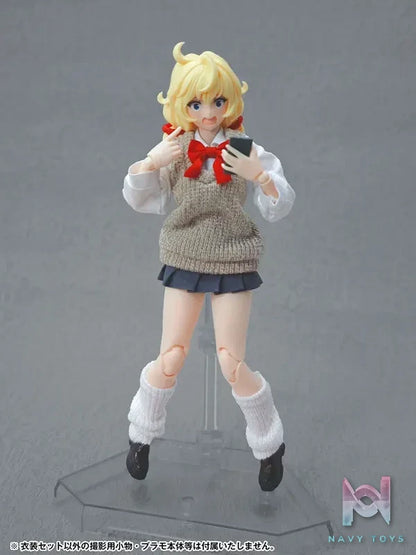 Alphamax – School Life Series Active Coordinate Ver. X Classical Coordinate Ver. X Loose Coordinate Ver. (DOLL ACCESSORY) (Licensed)