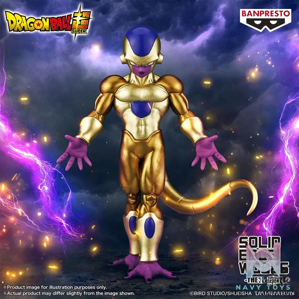 BANPRESTO – Dragon Ball Super SOLID EDGE WORKS – THE DEPARTURE – Golden Frieza (Licensed)