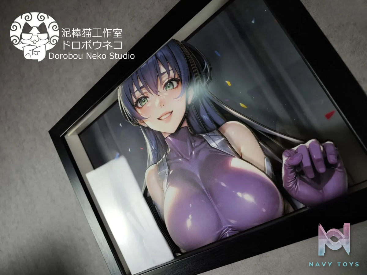 Dorobou Neko Studio – Action Taimanin Asagi detachable face 3D picture