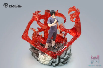 TX Studio – Naruto Shippuden 1/6 Uchiha Madara & ********​***** Susanoo Skeleton Effect Transparent Display Stand XZDT-A Blue & XZDT-B Red