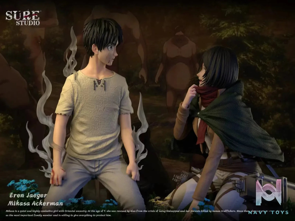 Sure studio – Attack on Titan Eren & Mikasa Scarf 2.0