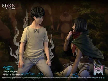 Sure studio – Attack on Titan Eren & Mikasa Scarf 2.0