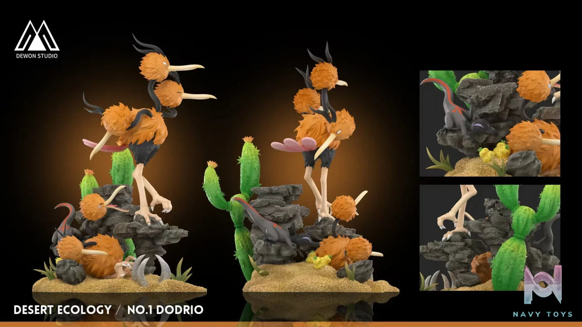 Dewon Studio – Pokémon Dodrio Ecological Evolution Set