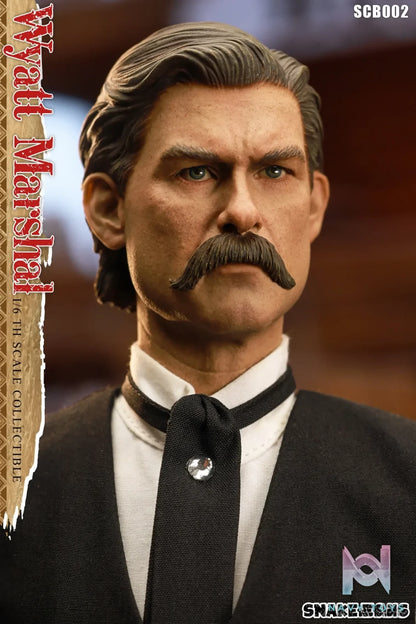 SNAKE TOYS Studio – 1/6 Collectible Figure Classic Series Western Cowboy TOMBSTONE Wyatt Marshal Deluxe Edition SCB02 (Licensed)