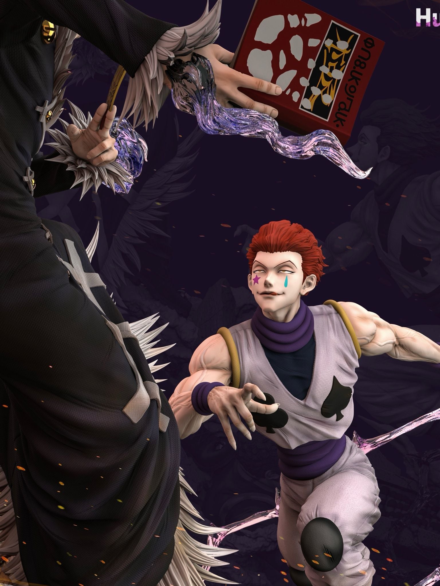 Chrollo Lucifer VS Hisoka - Hunter x Hunter - Hunter Fan Studio resin statue Hunter Fan Studio anime figure