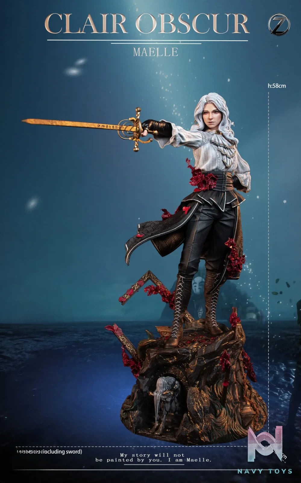 Maelle Clair Obscur: Expedition 33 – thunder Z Studio | Navy Toys