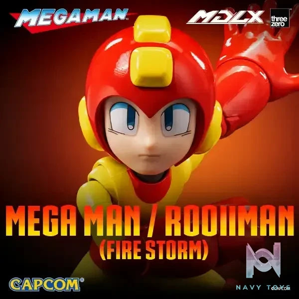 Threezero Studio – Rockman MDLX Mega Man (Fire Storm)