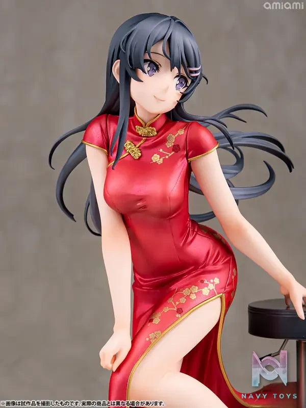 WING – Rascal Does Not Dream of Bunny Girl Senpai Mai Sakurajima Chinese Dress ver. 1/7 Complete Figure (Licensed)