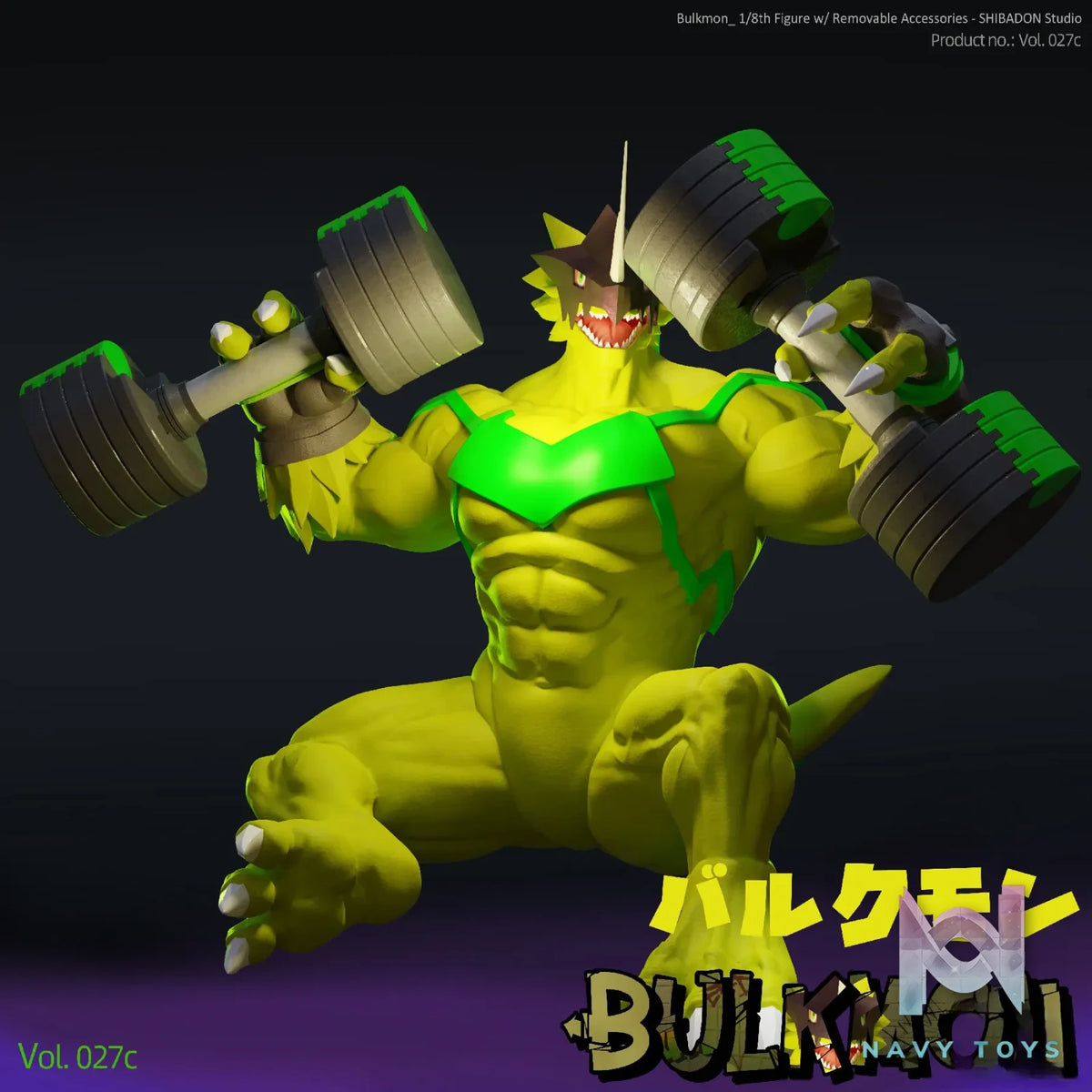 Shibadon Studio – Digimon Bulkmon