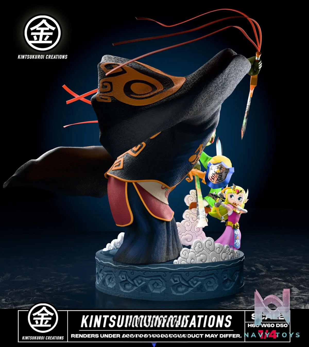 KINTSUKUROI CREATIONS – WIND WAKER FINAL BATTLE DIORAMA