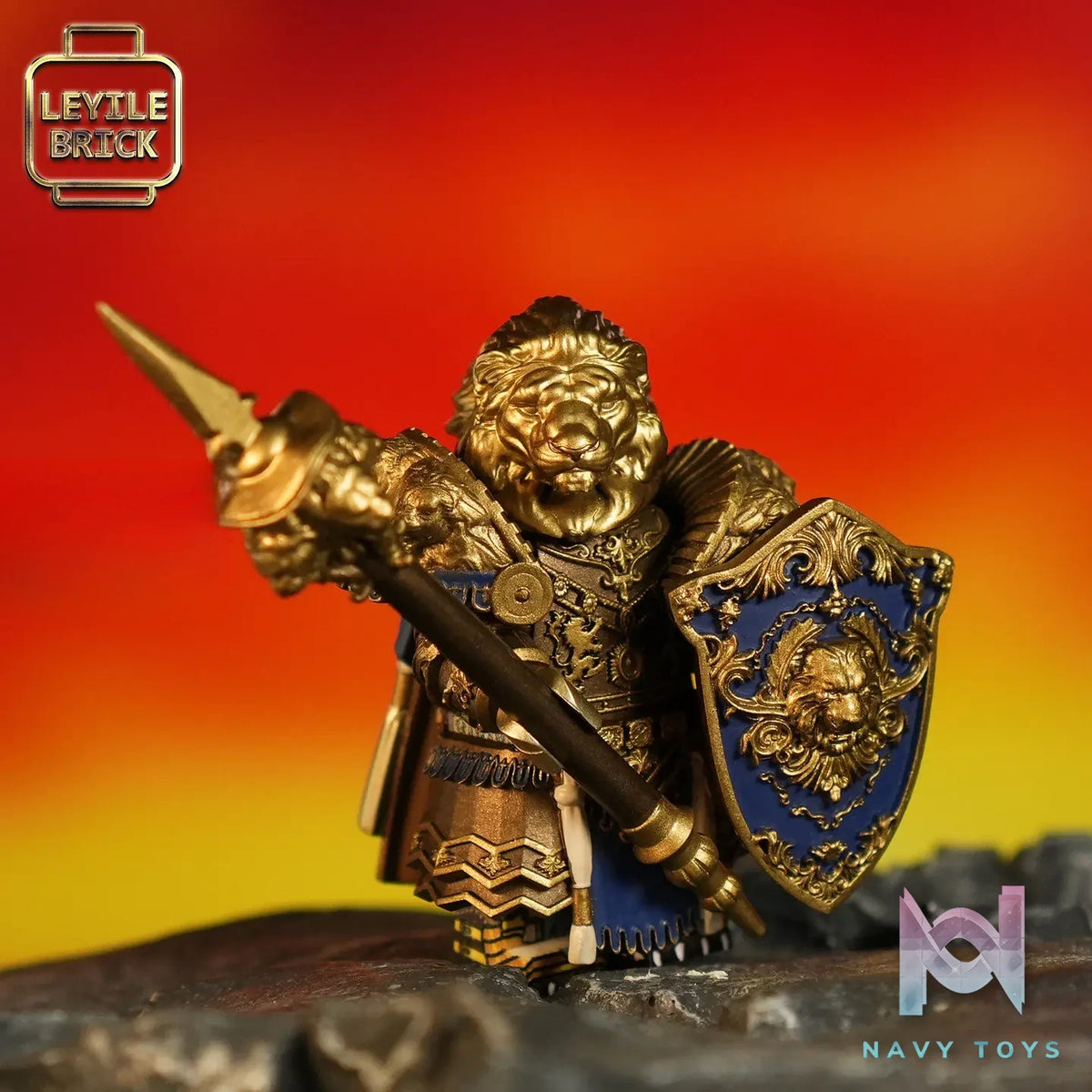 LEYILEBRICK Studio – Richard the Lionheart the Medieval King Original