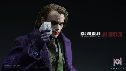 JO ARTICU Studio – CLOWN No.01 1/12 Scale Cloth Outfit Articulated Figure DC Comics