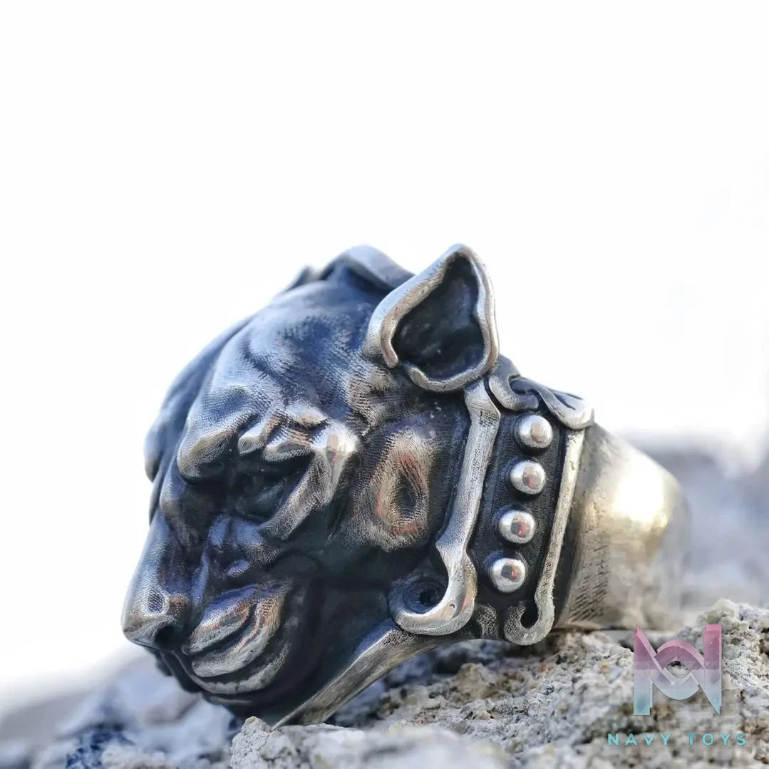 Raven Studio (silver jewelry) – Exclusive Custom Leopard Head Ring Original