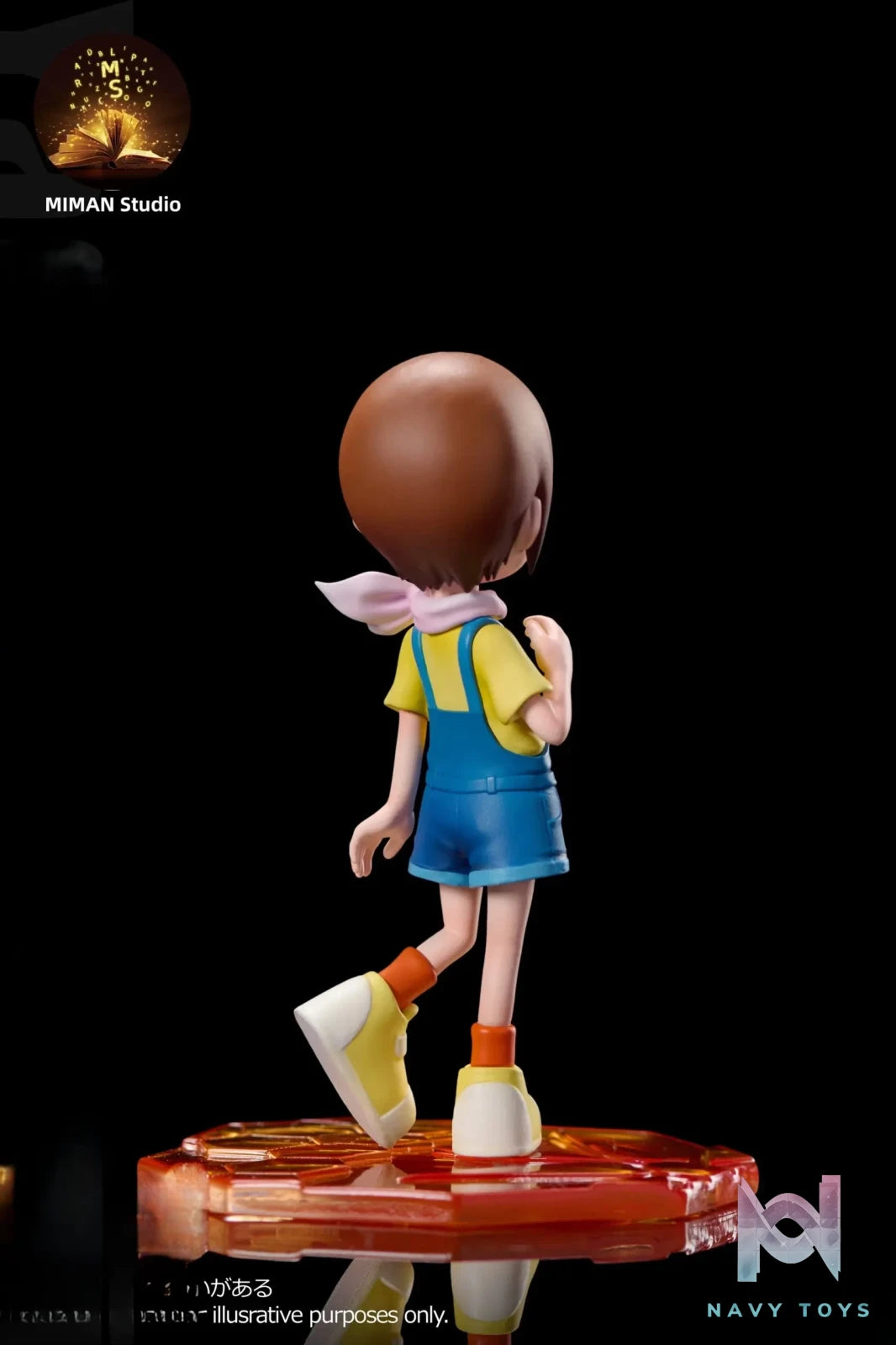MIMAN Studio – Main Character Team #7 Yagami Hikari X Tailmon X Salamon Digimon