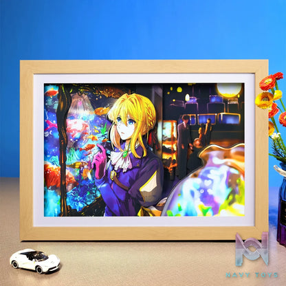 Yu Zhi Jiang Studio – Violet Evergarden 3D Decorative Painting Violet Evergarden