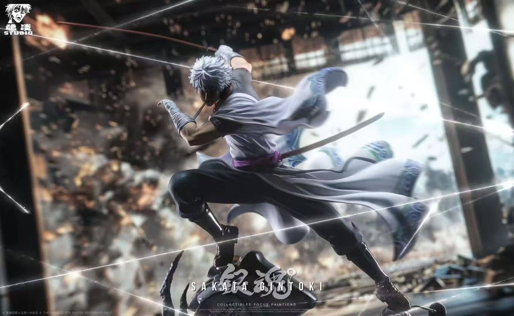 Gintoki Sakata resin statue HunDian Studio anime figure