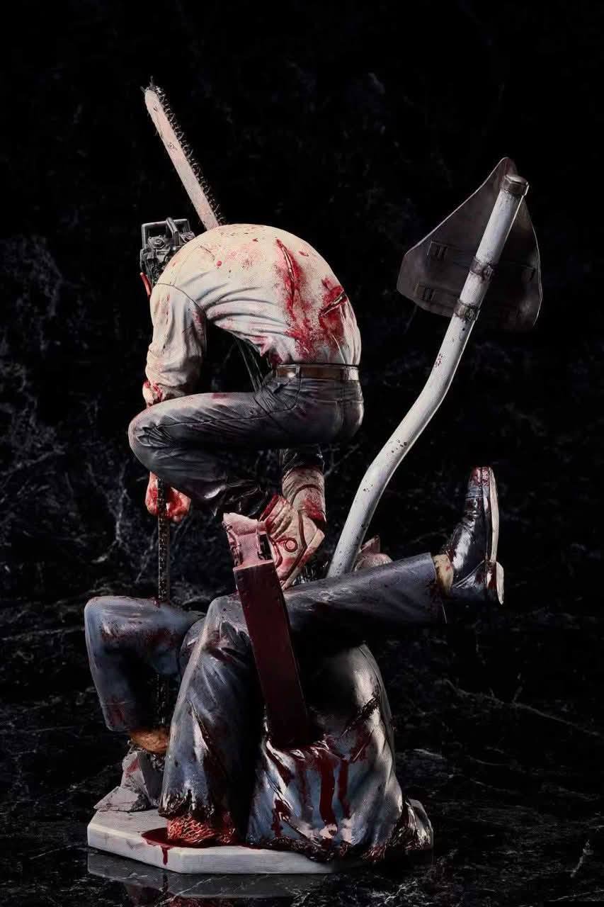 Chainsawman TAKAYUKI TAKEYA resin statue MAPPA x A DIMENSION Studio anime figure