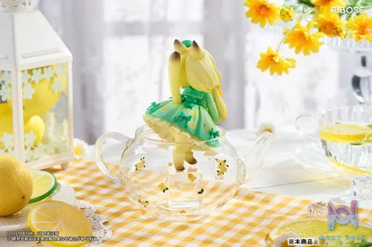 RIBOSE – Original Chibi Figure DLC Series “Tea Time Cats”: “Lemon Cat” (Licensed)