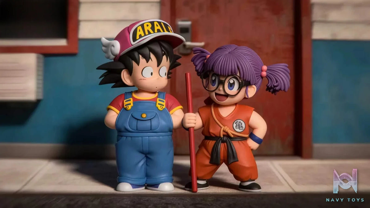 TOR Studio – WCF Little Goku Series 007 Son Goku X Norimaki Arale Cosplay Dragon Ball X Dr. Slump