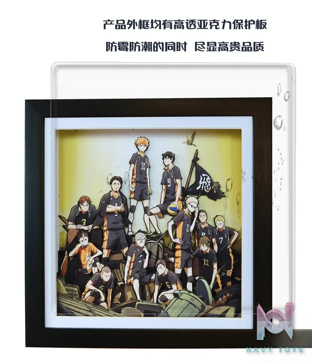 KALA HOME Studio – Haikyu!! Multiple Characters #02 3D Decorative Painting Haikyu!!