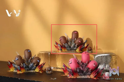 Wu Liao Zuo Fang Studio – Diglett Evolution Set Pokémon