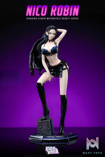 KiraKira Studio – Costume Series 01 Nico Robin Biker Jacket One Piece