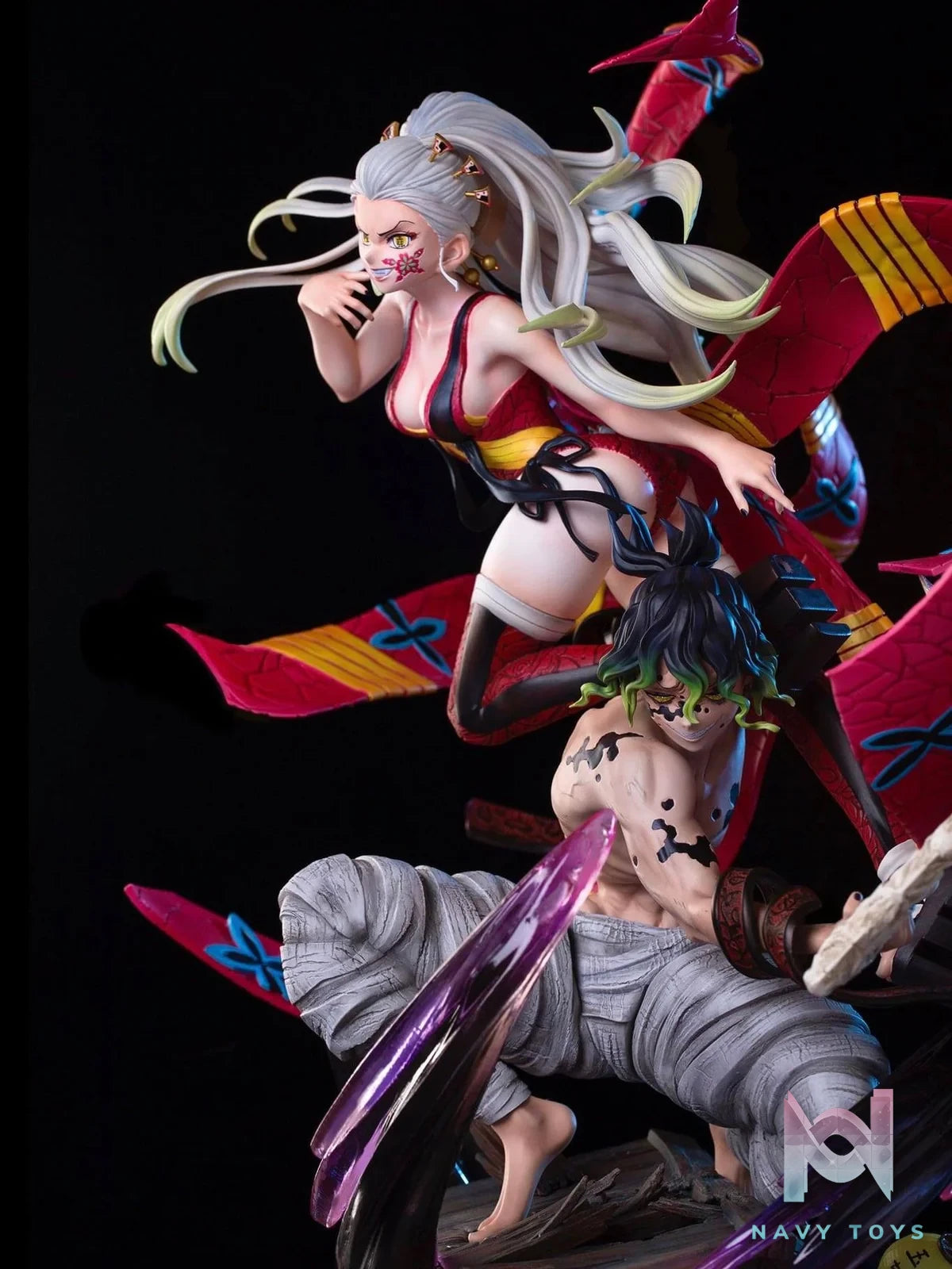 Daki & Gyutaro - Kimetsu no Yaiba - Magic Cube Studio resin statue magic Cube Studio anime figure
