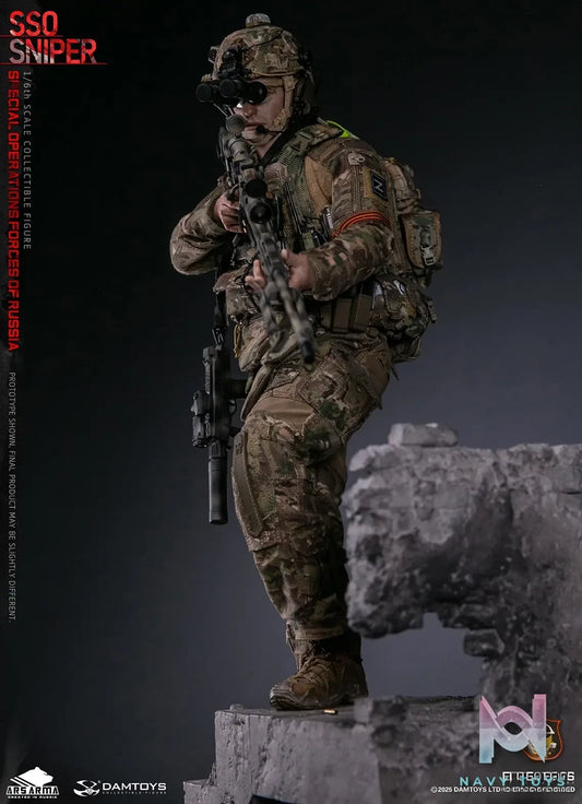 DAMTOYS – 1/6 Scale Russian Federation SSO Special Forces Sniper Item No. 78108 (Licensed)