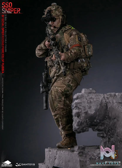 DAMTOYS – 1/6 Scale Russian Federation SSO Special Forces Sniper Item No. 78108 (Licensed)