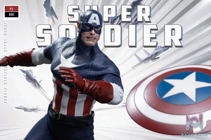 Power Studio – Marvel 1/6 scale super soldier Captain America figure PS001