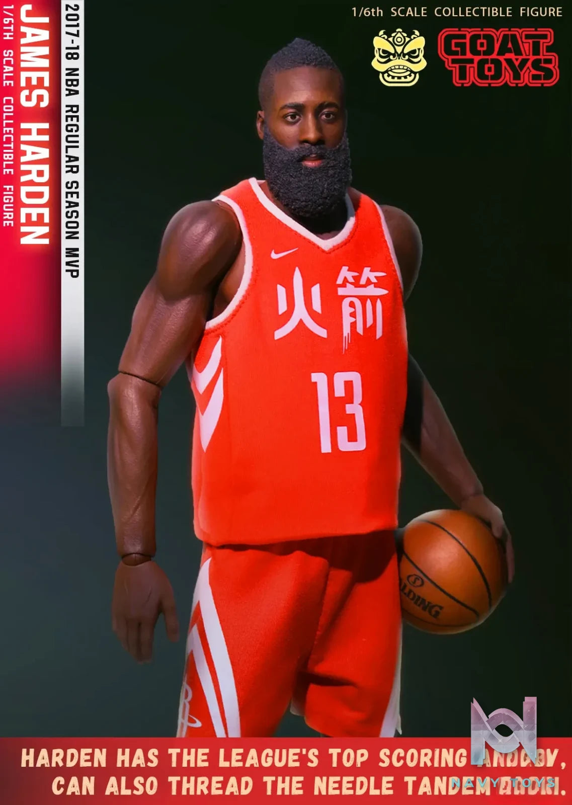 Goat Toys studio – NBA James Edward Harden Jr.