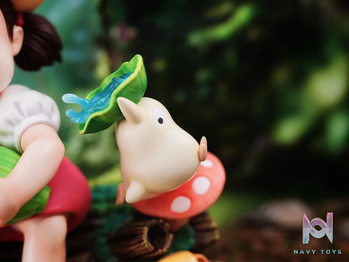Mei Holding Corn - My Neighbor Totoro - Long Miao Studio resin statue Long Miao Studio anime figure