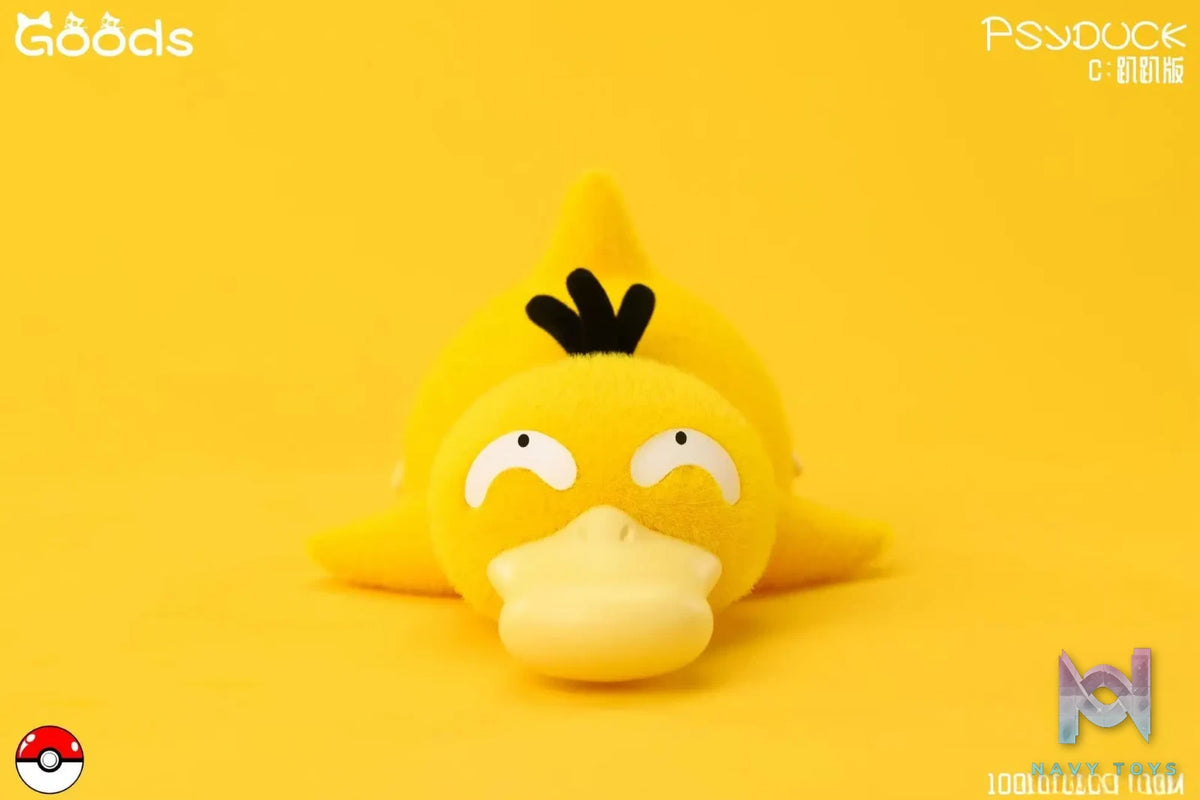 GOODS Studio – Pokémon Plush Series Psyduck Collectible Figure & Trendy Decor