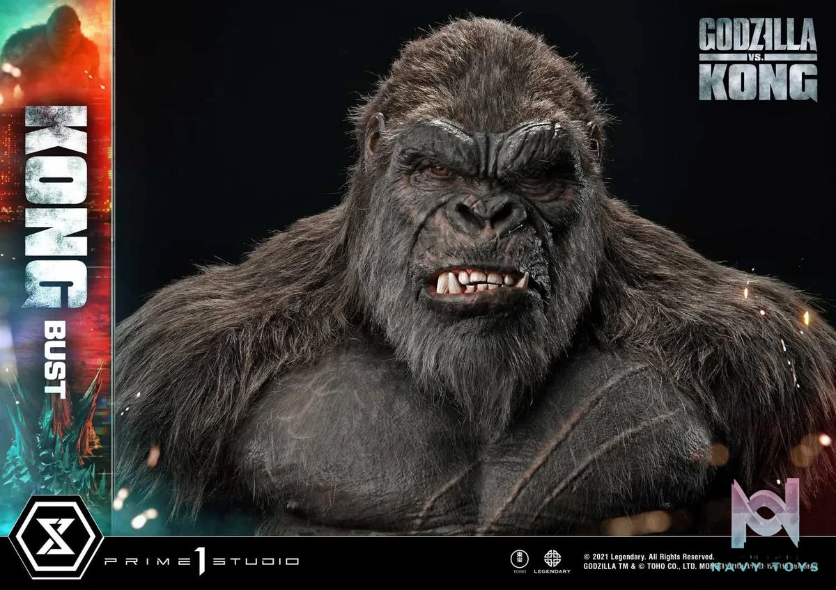 Prime 1 Studio – Life Size Bust Godzilla vs Kong Kong LSGVK-02 (Licensed)