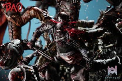 Hundred-Man Slayer Series II Guts - Berserk - Bao Studio (Eagle Dark Studio) resin statue Navy Toys anime figure