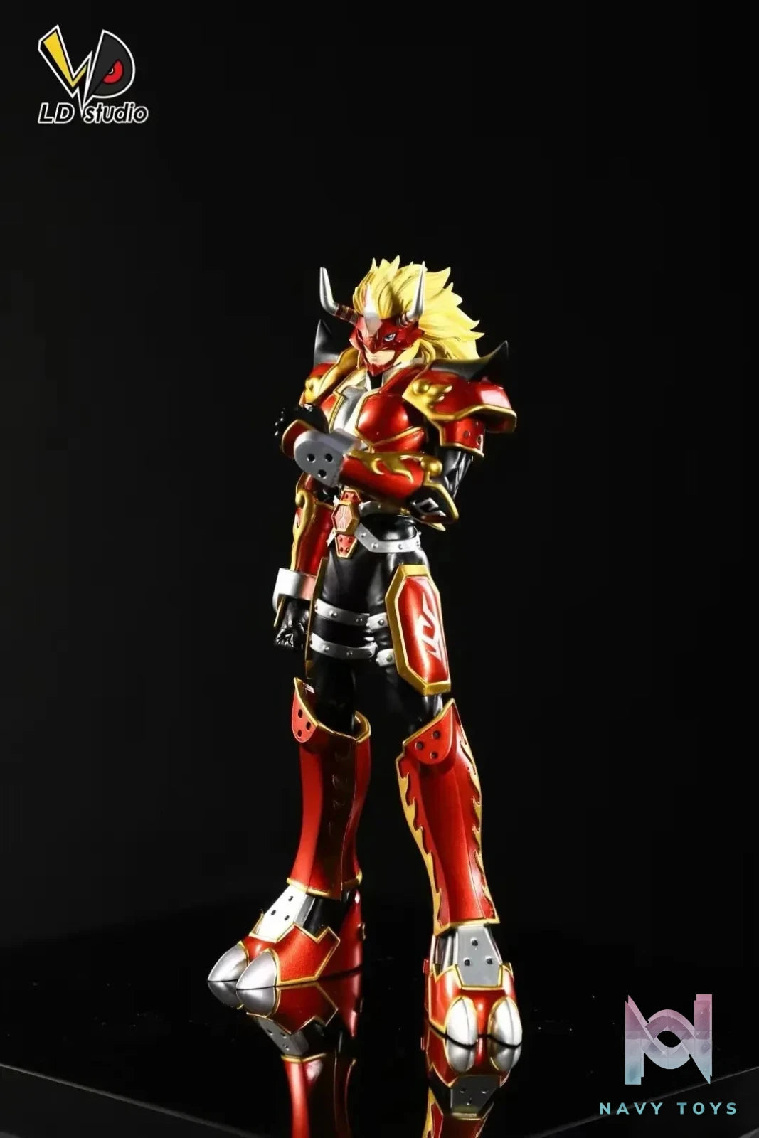 LD Studio - Digimon 4 Agnimon resin statue Navy Toys anime figure