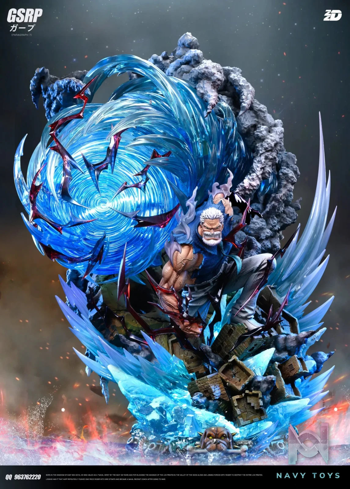 ZZDD Studio – One Piece Navy Hero Monkey D. Garp