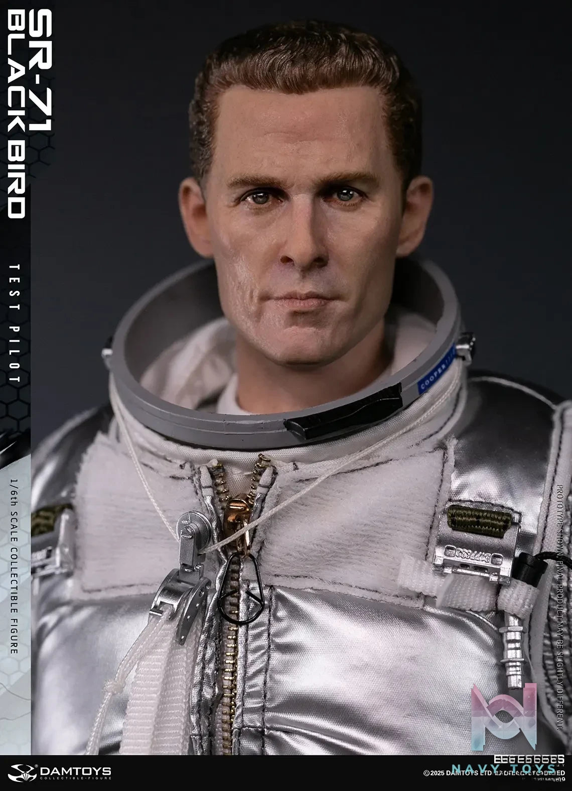 DAMTOYS – 1/6 Scale SR-71 Blackbird Test Pilot NO.78109 (Licensed)