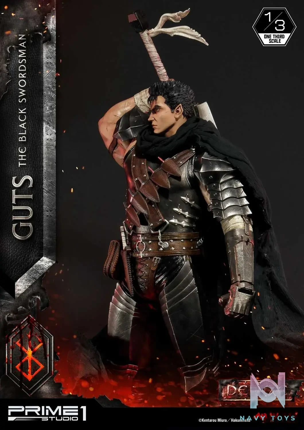 Prime 1 Studio – Museum Masterline Berserk Guts The Black Swordsman MMBR-01 MMBR-01DX (Licensed)
