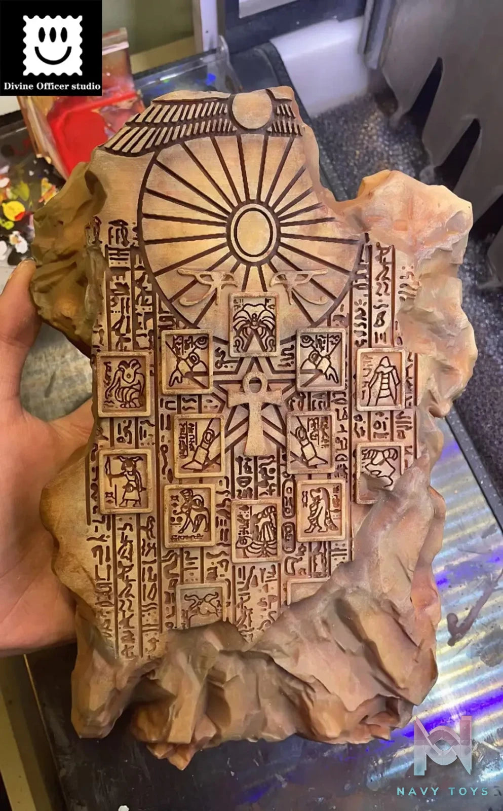 Divine Officer Studio – Yu-Gi-Oh Exodia Slate & Pharaoh Atem Memory Slate