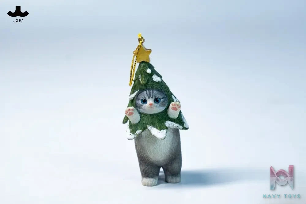 JXK – Christmas Tree Cat JXK325-1A/B/C/D JXK325-2A/B/C/D (Licensed)