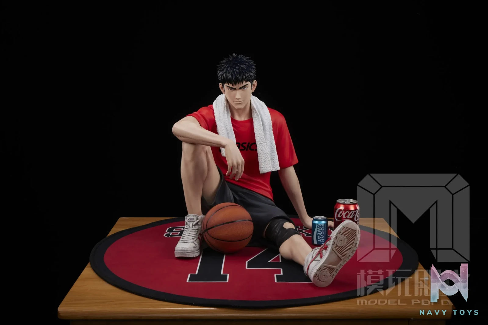Model Palace Studio – Slam Dunk Seated Hisashi Mitsui