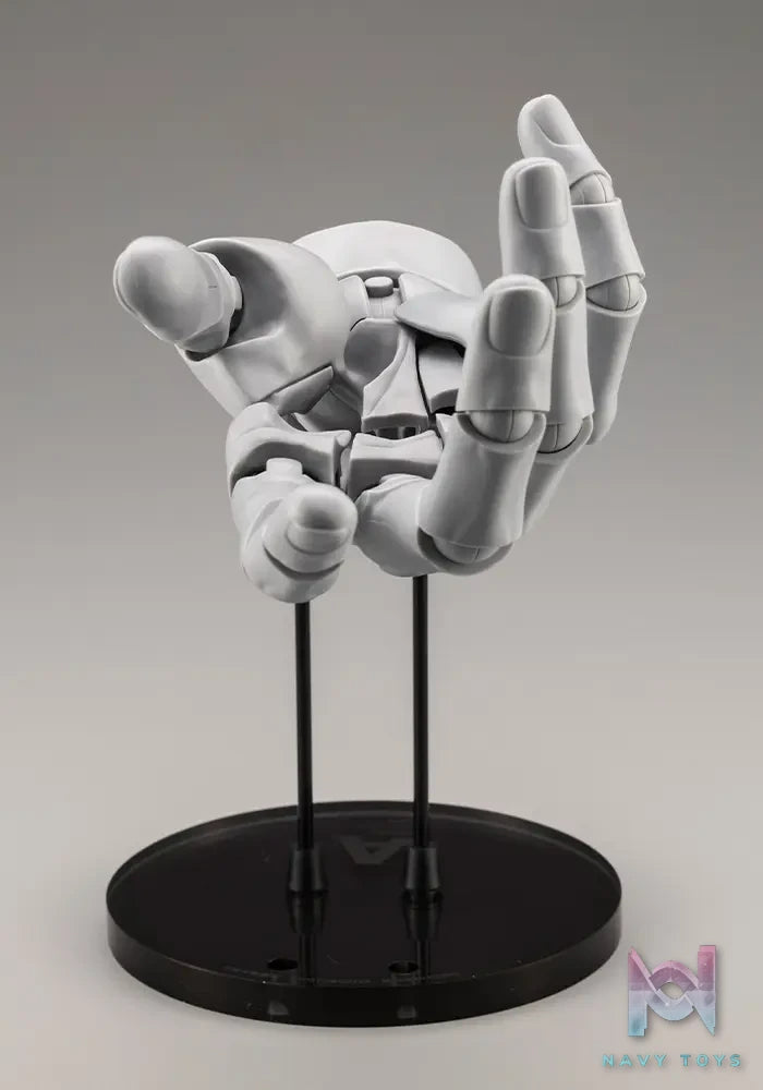 Kotobukiya – Artist Support Item Hand Model 1/1 L Grey & White AT029 AT030 (Licensed)