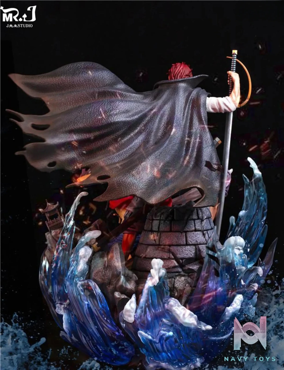 Mr.J Studio – One Piece Luffy and Shanks