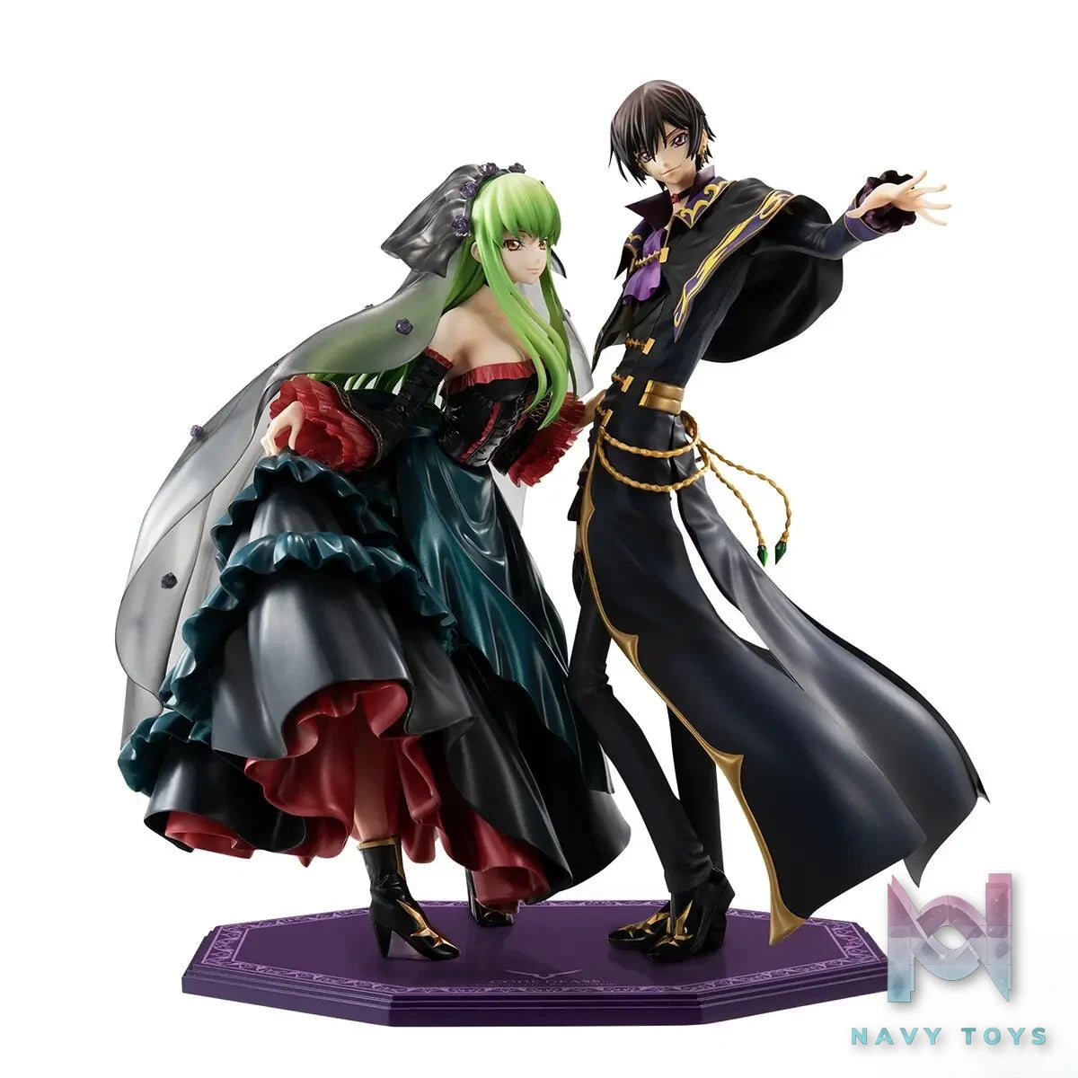 MegaHouse – Precious G.E.M. Series Code Geass Resurrection L.L. X C.C. Set Figure (Licensed)