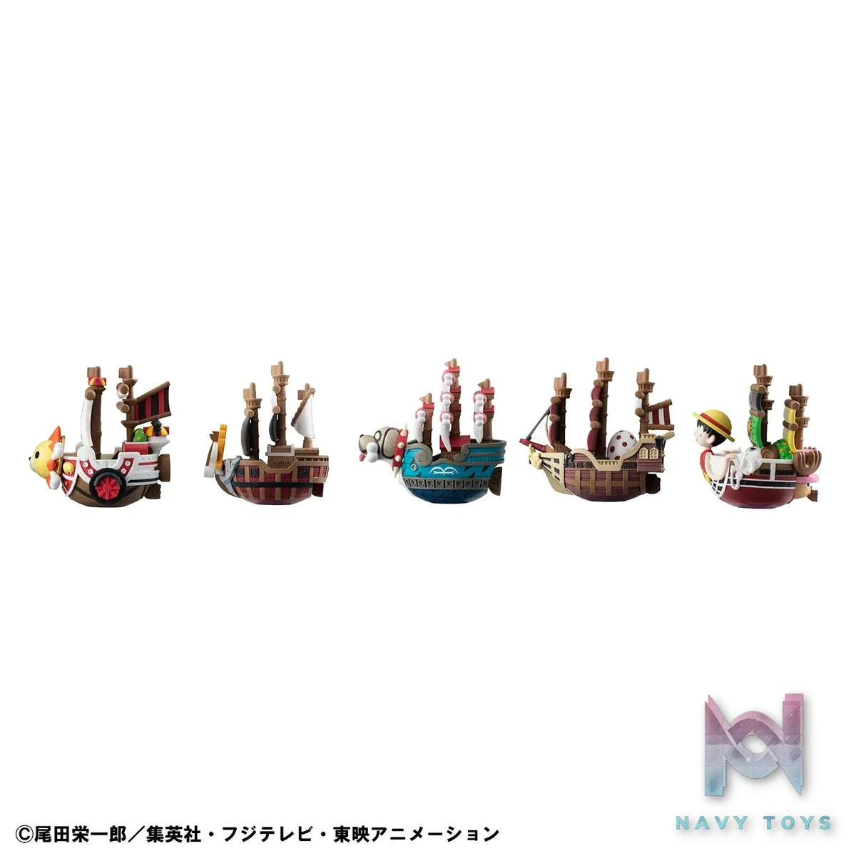 Megahouse – YuraColle Series ONE PIECE Grand Line Collection Vol.3 6Pack BOX (Licensed)